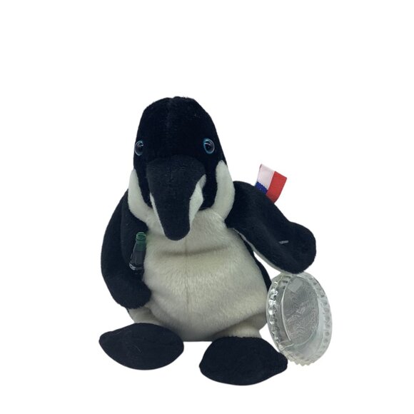 Vtg Coca-Cola 1999 Black Peng The Penguin Of Chile International Series 6" - Picture 2 of 11